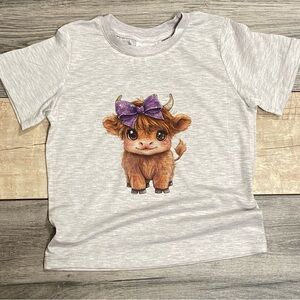 Baby Highland Toddler Girl T-shirt Size 3